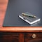 Dacasso Black Leatherette 34" x 20" Desk Mat without Rails PR-1033 - alternate 4
